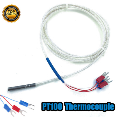 Sonde De Température PT100 3 Fils / Thermocouple Type K - Pour Labo Et Industrie - Neuf Sans Marque