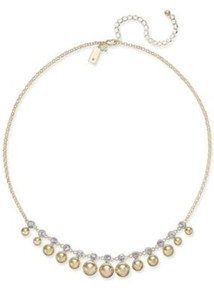 Authentic Kate Spade York Golden Girl Gold Plated Mini Necklace WBRUE667 $98