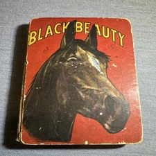 Big Little Book#1307  Black Beauty 1934 Saalfield HC