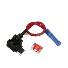12V Car Add-a-circuit Fuse TAP Adapter Micro ATM APM Auto 10A Blade Fuse Holder