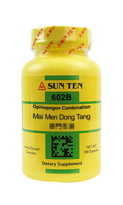 Sun Ten - Ophiopogon Combination Capsules / Mai Men Dong Tang / 麥門冬湯