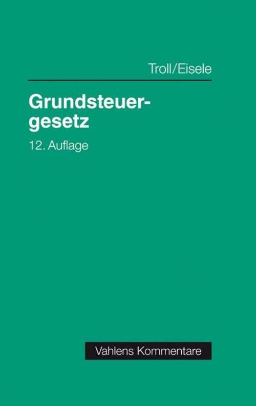 Thumbnail - Grundsteuergesetz Max Troll 9783800662654