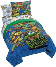 Teenage Mutant Ninja Turtles "Mutant Mayhem" Kids Bed Set-AB0C91LX7845