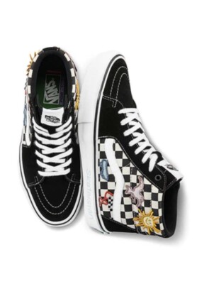 Vans x Skateistan Era Pro PopCush Checkerboard Embroidered Men\'s 5 shoe 2021 Vans x Skateistan Era Pro PopCush Checkerboard Embroidered  main image 4
