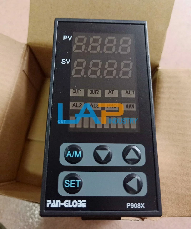 Nuevo para controlador de temperatura PAN-GLOBE P908X-701-010-001AA 85-265VAC S 0-1600°C Foto 2 de 3