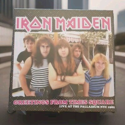 Iron Maiden - Greetings From Times Square, LIVE 1982, LP Vinyl, New, RARE!