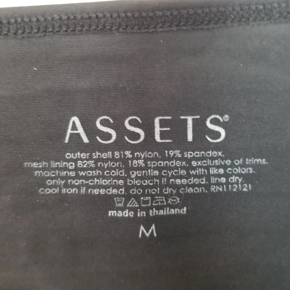 Camiseta sin mangas de compresión SPANX By Assets para mujer M negra Foto 4 de 4