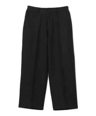 (ASK availability First) BEAMS Polyester twill wide pants  new