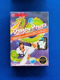 Dragon Power BANDAI NES Nintendo CIB COMPLETE Box Manual Cart Insert EXCELLENT
