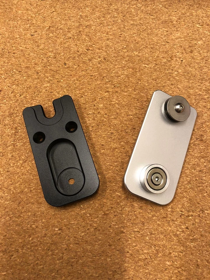 Soporte de matrícula de cambio rápido para bicicleta de enduro - Husqvarna, KTM, Beta, Sherco... Foto 2 de 2