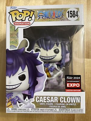 Funko Pop! Exclusive Caesar Clown #1584 One Piece - Entertainment Expo LE
