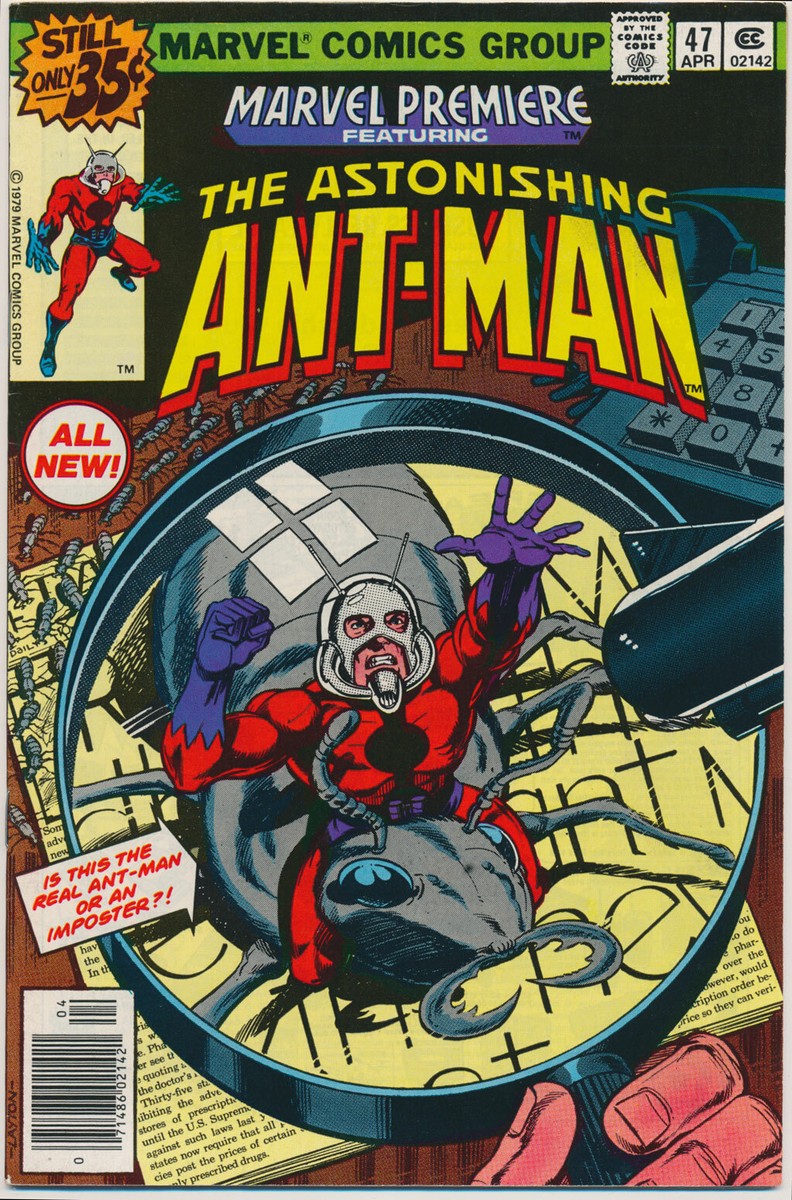Marvel Premiere 47 48 1st Appearance Scott Lang Ant-Man Newsstand