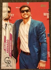 NOLAN ARENADO 2020 TOPPS UPDATE SERIES SP PHOTO IMAGE VARIATION #U-50*ROCKIES*