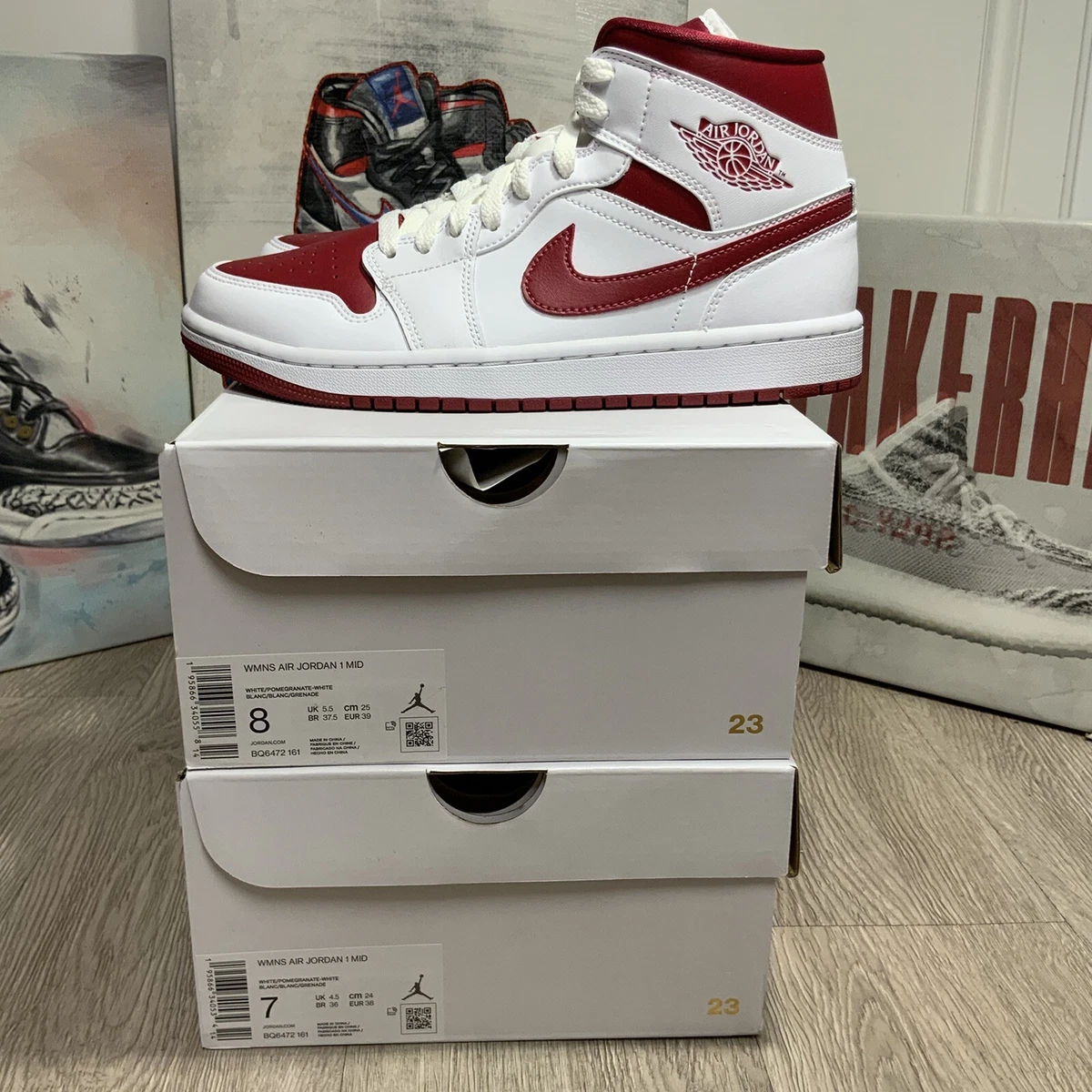 nike W Jordan 1 mid reverse Chicago