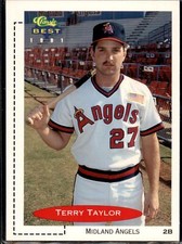 Terry Taylor #328 1991 Classic Best