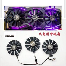 A Set Of Fans For ASUS RX580 GTX1080Ti 1080 1070Ti 1070 1060 Video Graphics Card