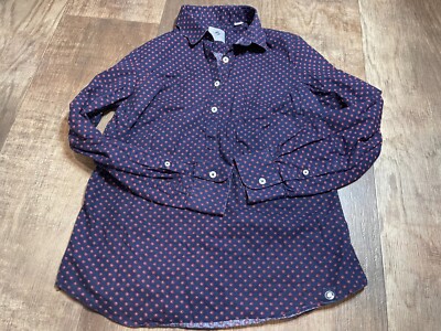 Southern Proper Button Up Shirt Womens Small S Long Sleeve Blue