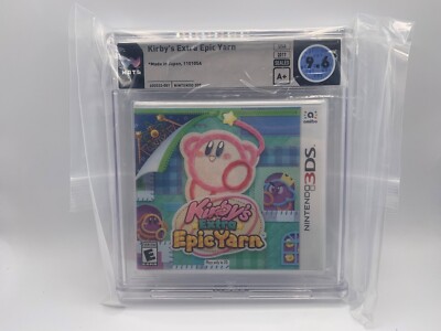 Kirby's Extra Epic Yarn Sealed WATA Graded 9.6 A+ **Free Canadian Shipping!