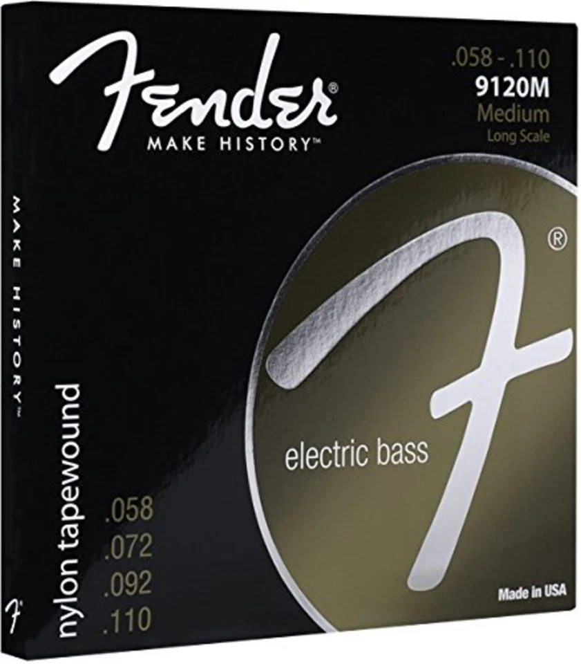 Fender Electric Bass String NYLON TAPE WOUND F/S w/Tracking# Japan New - Image 2 of 3