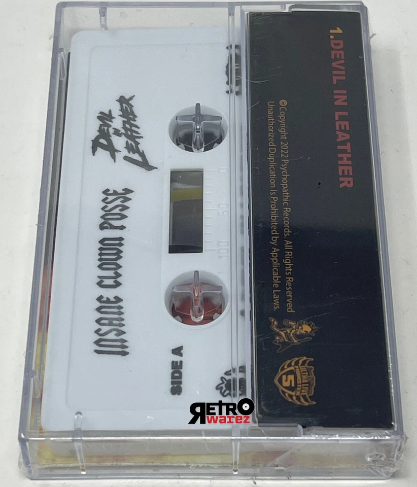 Insane Clown Posse Devil In Leather Cassette Tape SEALED 2022 ICP Juggalo rock - Image 2 of 2