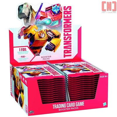 Transformers TCG Trading Card Game Base Set Wave 1 Booster Box 30 Packs WOTC