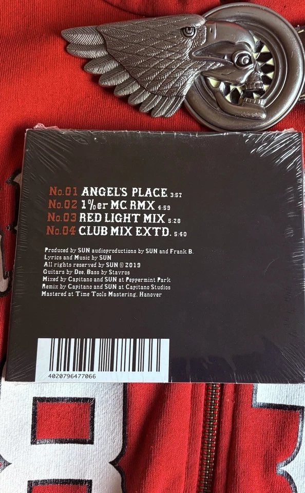 ANGELS PLACE 81 HELLS HYMNE ANGELS H.A.NNOVER RARE BIG RED MACHINE 1% LEGENDARY  - Bild 2 von 4