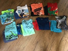 NWT Boys size 10-12 clothes Lot of 16 Pcs Outfits Spring/Summer Russell  more
