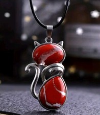 cat necklace fashion jewelry FAST Free Shipping