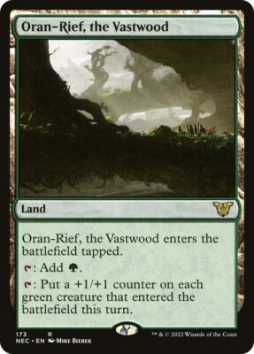 MTG Oran-Rief, the Vastwood  - Kamigawa: Neon Dynasty Commander #173