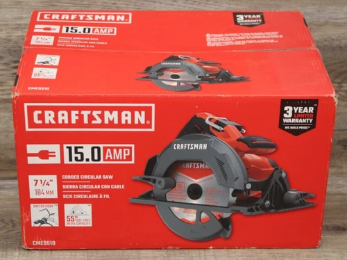 NEW Craftsman 15.0amp 7-1/4" Corded Circular Saw CMES510
