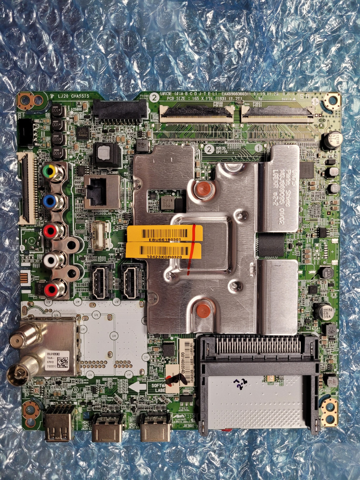 Carte mere LG EBU66180301 reparation image ultra HD pour televiseur NanoCell