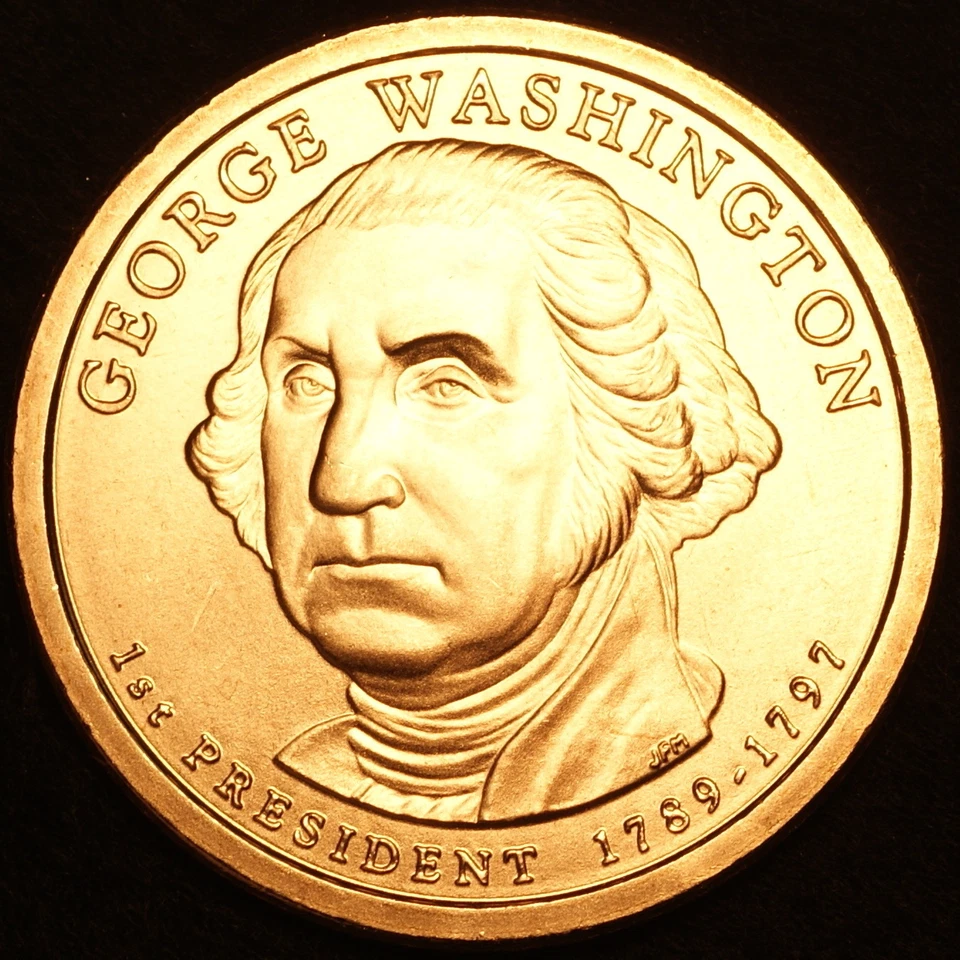 2007 D  George Washington ~ Satin Mint Pos B ~ In Mint Wrapper - Image 2 of 2