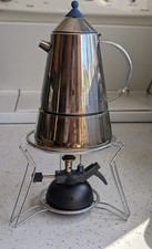 (Gift Set) Vintage INOX Espresso Maker Stainl...
