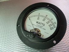 Bird 43 Thruline 30Ua Replacement Wattmeter Element / Slug Reading Meter Face 