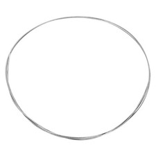 Titanium Wire TA2 3.3 Feet/1m 17 Gauge 1.2mm Silver GR2 Pure Titanium Wires