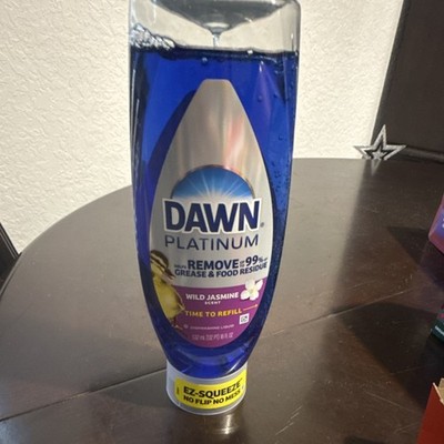 Dawn Platinum Dishwashing Liquid Wild Jasmine EZ-Squeeze 18 fl oz