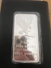 10 oz. Silver Silvertowne Eagle Design Bullion Bar of .999 Fine Silver