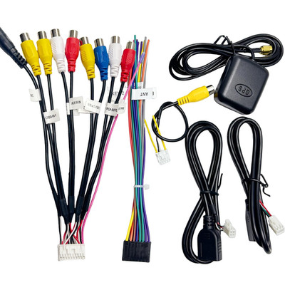 Radio Wiring Harness Kit for Android Car Stereo 16Pin ISO Radio Wire Harness 10P