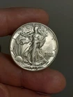 1942- P Walking Liberty Half Dollar AU-UNC #1