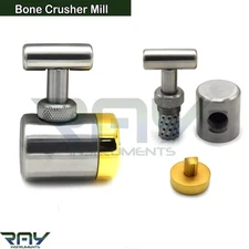 Dental Bone Crusher Mill Implant Bone Grafting Grinder Augmentation Lab Tools