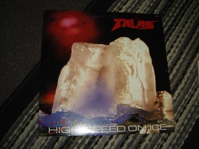 Talas - High Speed On Ice 1985 Japan Vinyl LP Poster E/E