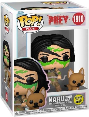 Predator Prey 2022 Naru with Sari GITD Plus POP! Movies #1910 Vinyl Figur Funko