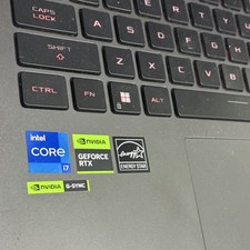 ASUS ROG Gaming Laptop Intel Core i7 NVIDIA GeForce RTX 17" Windows 11 3