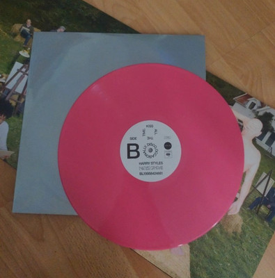 Harry Styles KISS ALL THE TIME. DISCO, OCCASIONALLY KATTDO Pink Vinyl Limited LP