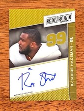 Ra'Shede Hageman 2014 Press Pass Showbound Rookie Autograph Falcons