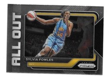 2023 PANINI PRIZM WNBA BASKETBALL #12 SYLVIA FOWLES ALL OUT INSERT,CHICAGO SKY
