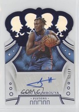 2019-20 Panini Crown Royale Rookies Blue /75 Sekou Doumbouya #CR-SKD Auto s1i