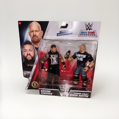 Stone Cold Steve Austin & Kevin Owens WWE Wrestlemania Main Event 2-Pack