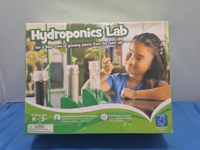 EDUCATIONAL INSIGHTS Hydroponics Lab Plant Growing Station New Factory Sealed