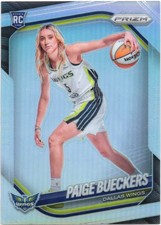 2025 Panini Prizm WNBA - Rookie Variation Paige Bueckers #147 Silver Prizm (RC)
